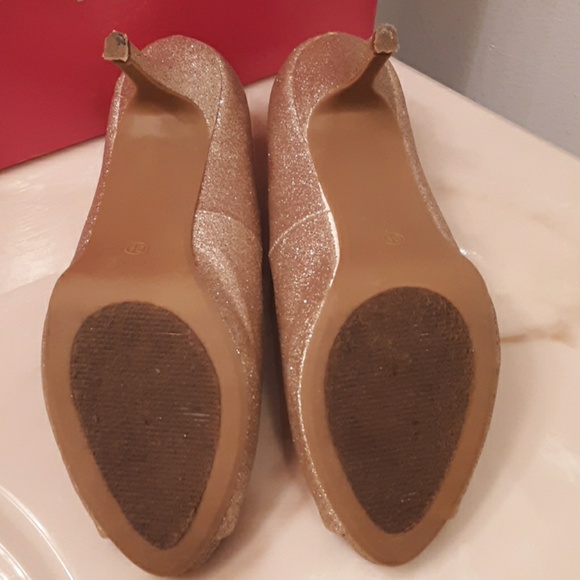 [Dream Paris by Toetos] Gold Glitter Heel - Picture 2 of 7